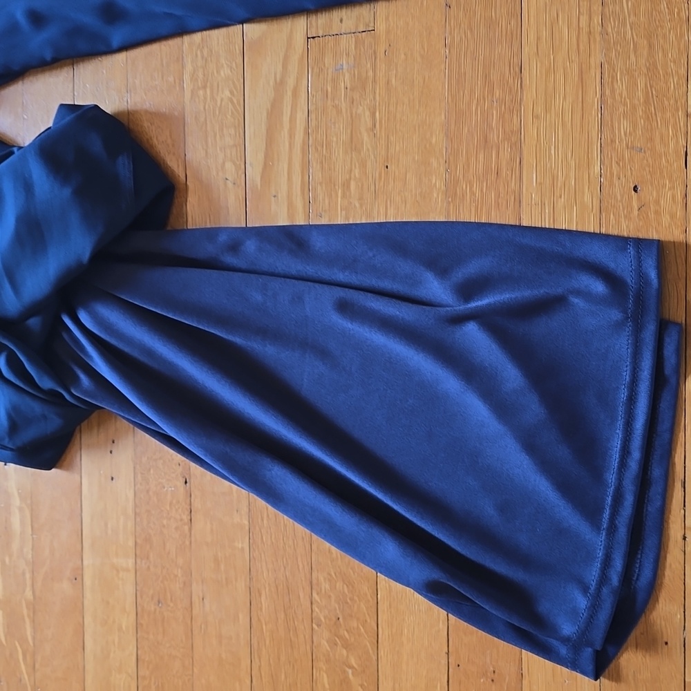 Lulus, Toast to You, Navy, Flutter Sleeve Cutout Jumpsuit, EUC, Women's S - Picture 9 of 16